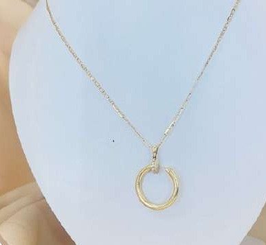 Cadenas tejido cubano oro 14k