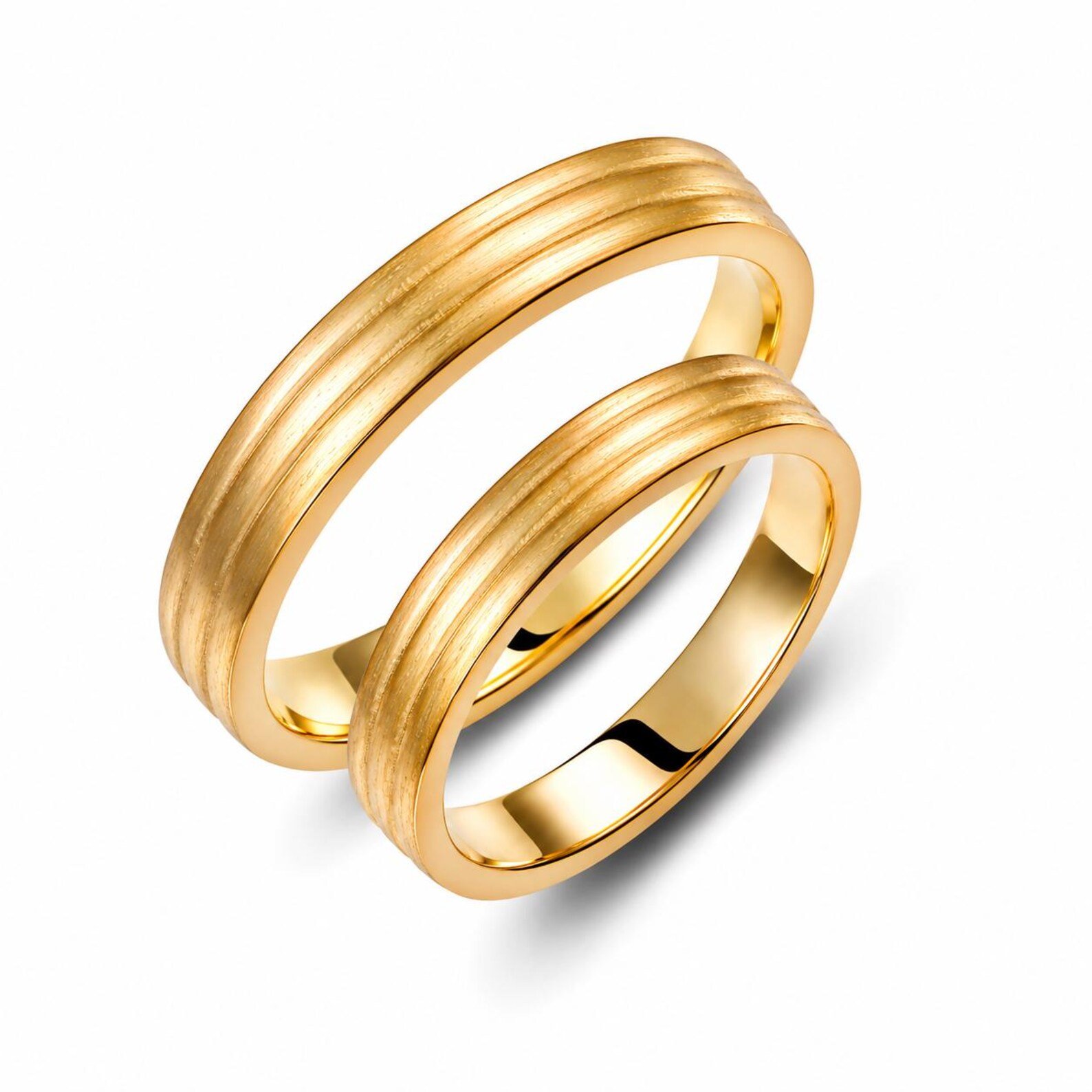 Argollas oro 14k, disponible en diferentes modelos